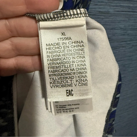 Marmot Dress Strappy‎ Blue Shelf Bra XL Outdoor Hiking - Picture 6 of 8